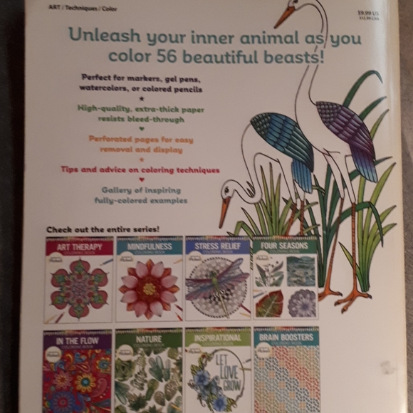 Animal Colouring Book For Adults - Picture 2 of 7